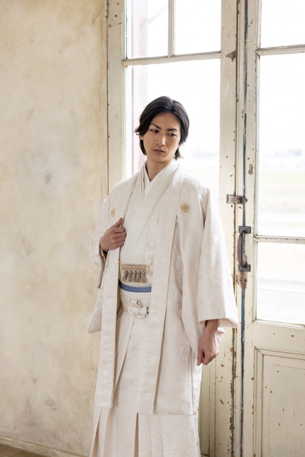 【ラフィネ】メンズセットMK-003【ホワイト】