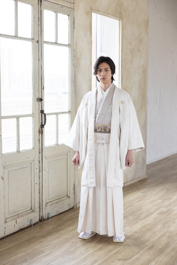 【ラフィネ】メンズセットMK-001【ホワイト】