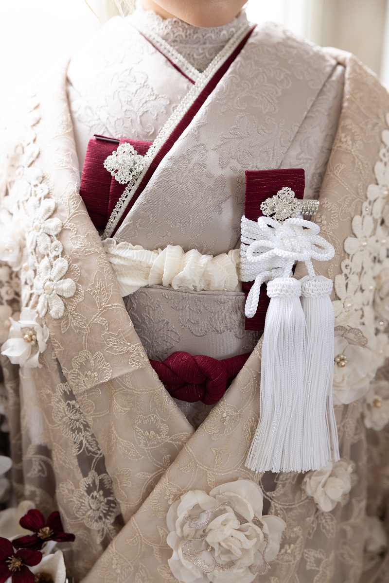 【ラフィネモカ】打掛UK-002【ベージュ】 - 画像 (5)