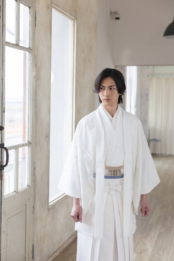 【ラフィネ】メンズセットMK-005【ホワイト】 - 画像 (2)