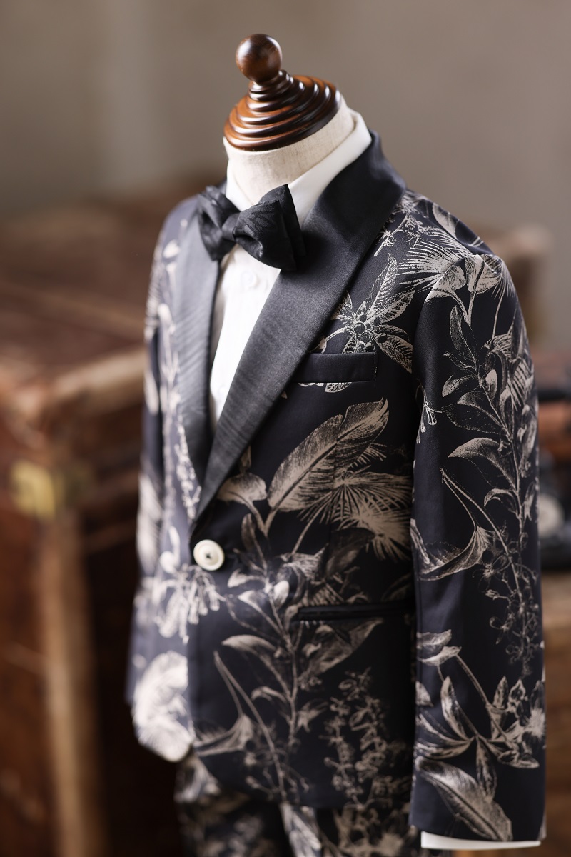 【現品120㎝】キッズタキシード RT-039 ブラック - 画像 (6)