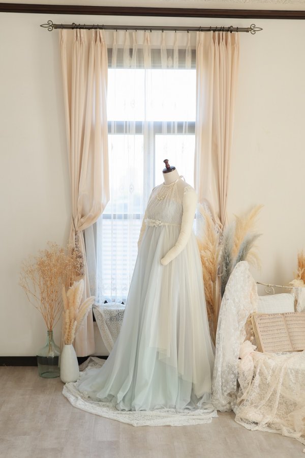 マタニティードレス R-2017 グレー