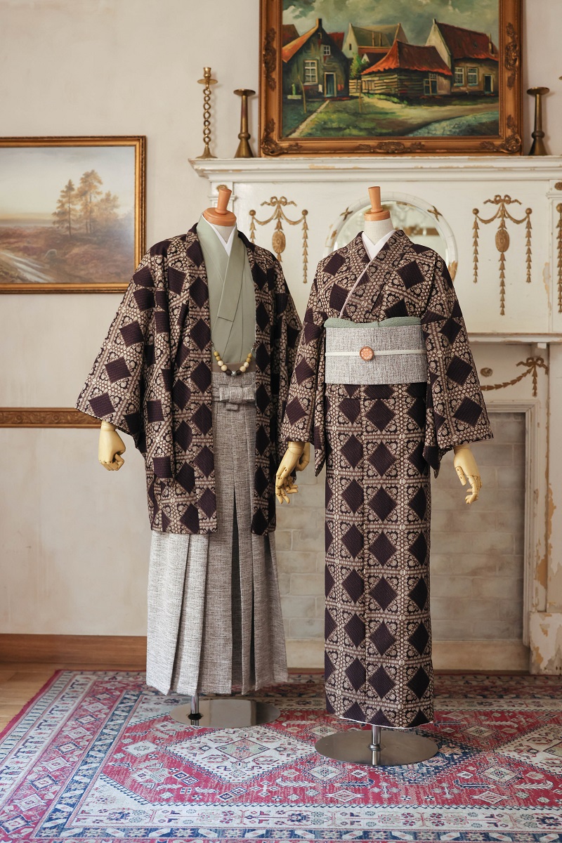 【現品】ダイヤレースファミリー　パパ着物セット RC7100-A 【Lサイズ】 - 画像 (5)