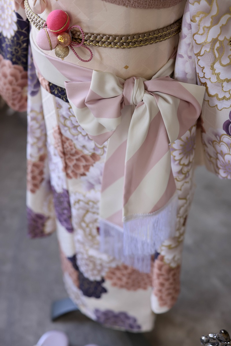 【現品】ネオ・トラッドファミリー 7歳きもの RC700-A 　【ﾊﾞﾆﾗﾎﾜｲﾄ】 - 画像 (5)