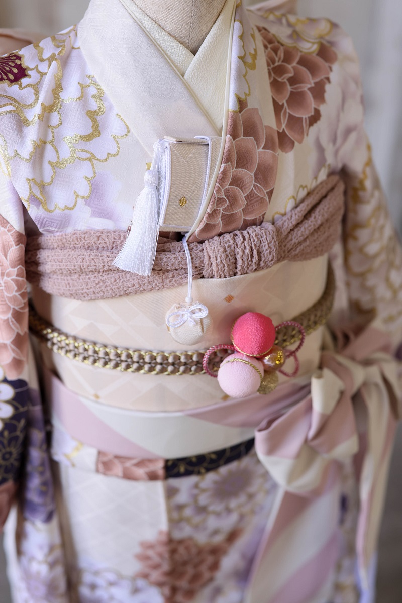 【現品】ネオ・トラッドファミリー 7歳きもの RC700-A 　【ﾊﾞﾆﾗﾎﾜｲﾄ】 - 画像 (6)