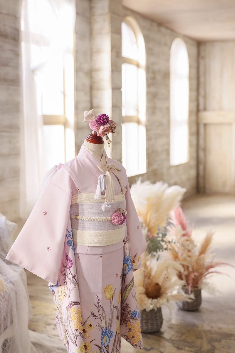 【現品】アンティークガーデン7歳きもの RC720-B　【ﾗﾍﾞﾝﾀﾞｰ】 - 画像 (3)