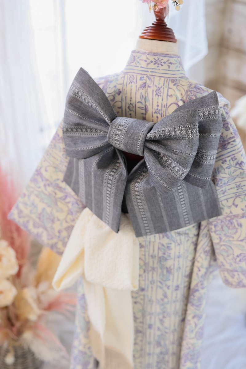 【現品】プロヴァンス リンクコーデ7歳きもの RC740-A　【ﾌﾞﾙｰ】 - 画像 (11)