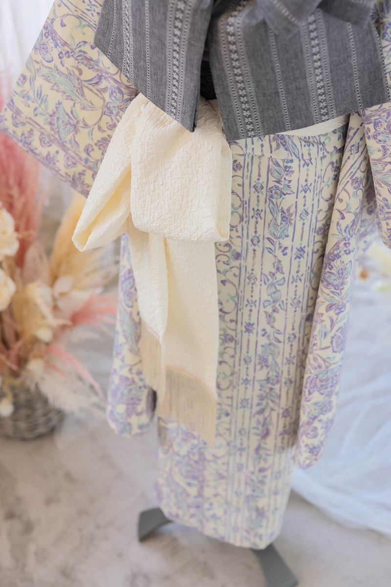 【現品】プロヴァンス リンクコーデ7歳きもの RC740-A　【ﾌﾞﾙｰ】 - 画像 (9)