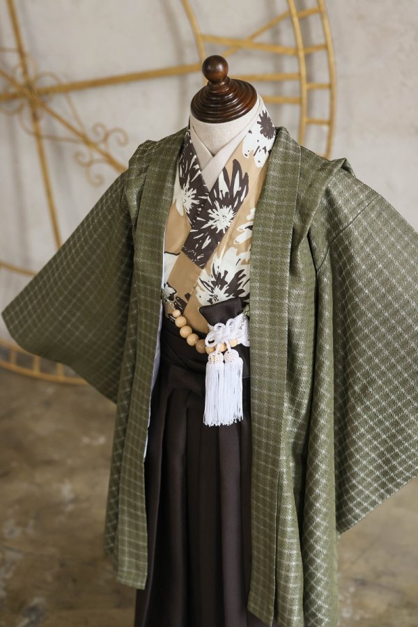 ラフィネココ×花わらべ　ジュニア男児セット2025　10歳/ 13歳/ 【D：深緑】 - 画像 (2)