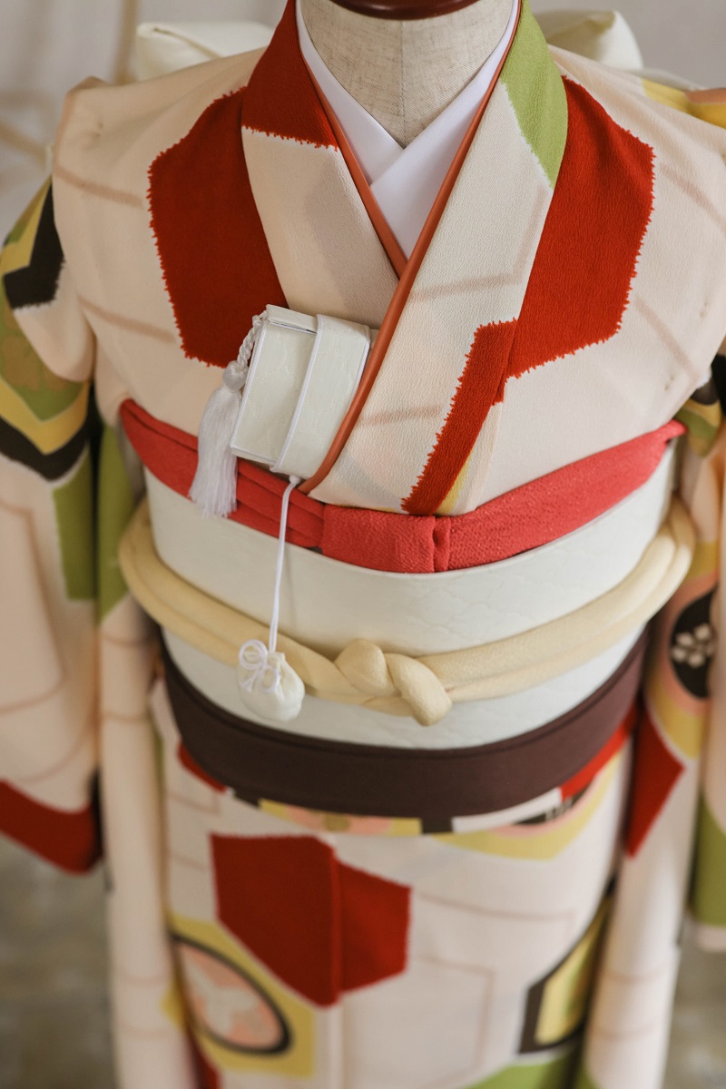 【現品】ゆめかんざし 7歳きもの  RC780-A　 - 画像 (4)