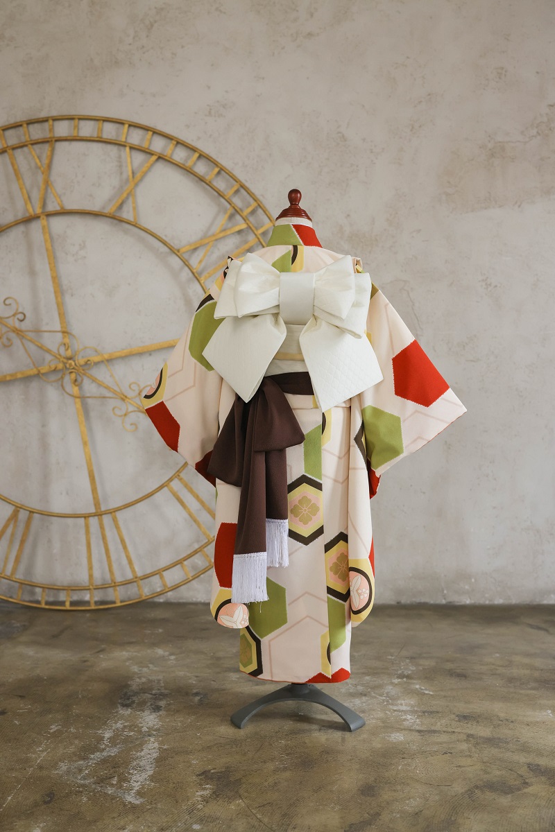 【現品】ゆめかんざし 7歳きもの  RC780-A　 - 画像 (2)