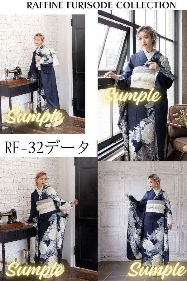 ポジデータ販売-正絹振袖-「ラフィネモカ」9タイプ- - 画像 (4)