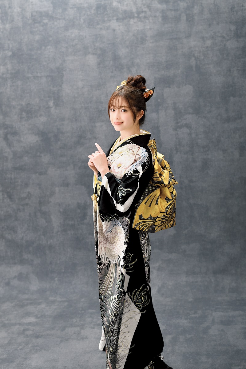 2025正絹振袖　-Hanriette【アンリエット】331 - 画像 (4)