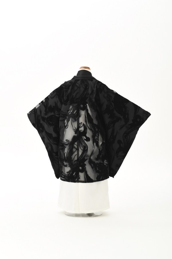 花わらべ男児セット5歳 FR-2フロッキーレース【黒】 - 画像 (2)