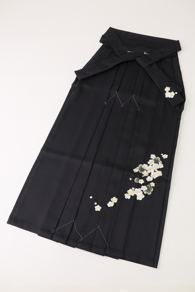 卒業袴 桜刺繍 RMO2401-a2 ブラック