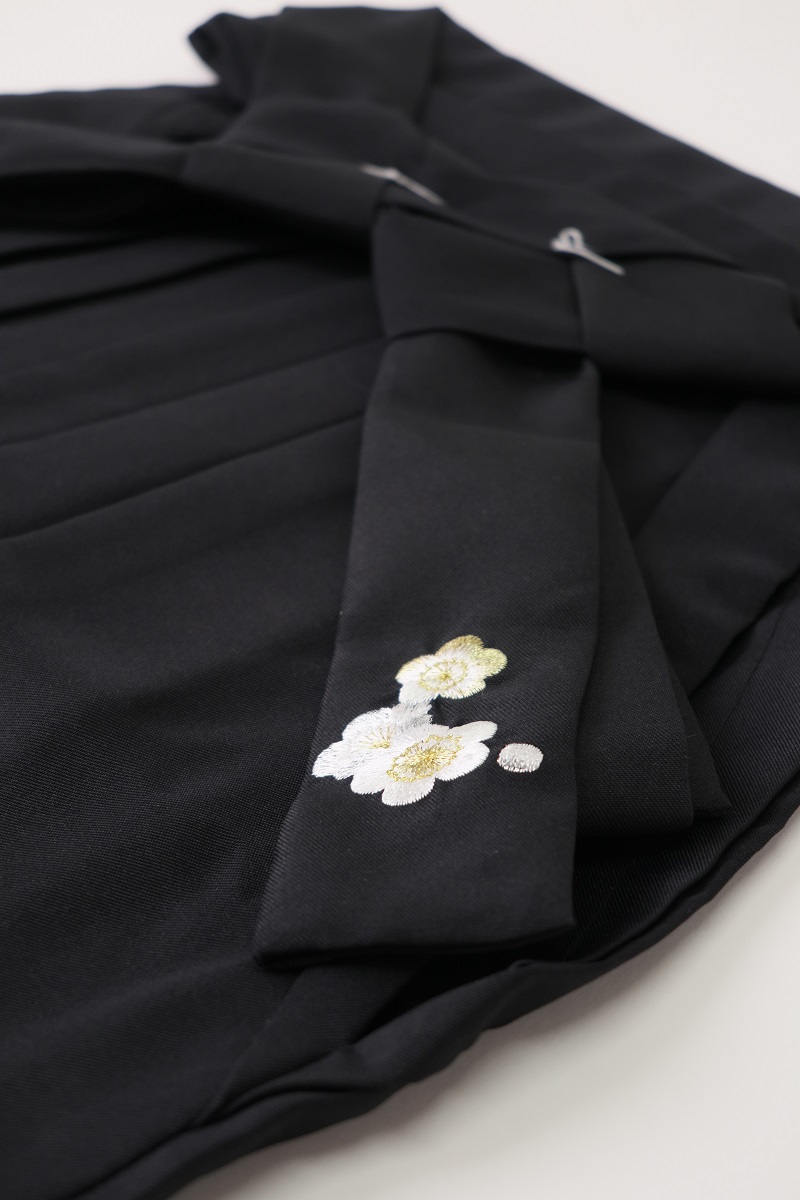 卒業袴 桜刺繍 RMO2401-a2 ブラック - 画像 (4)