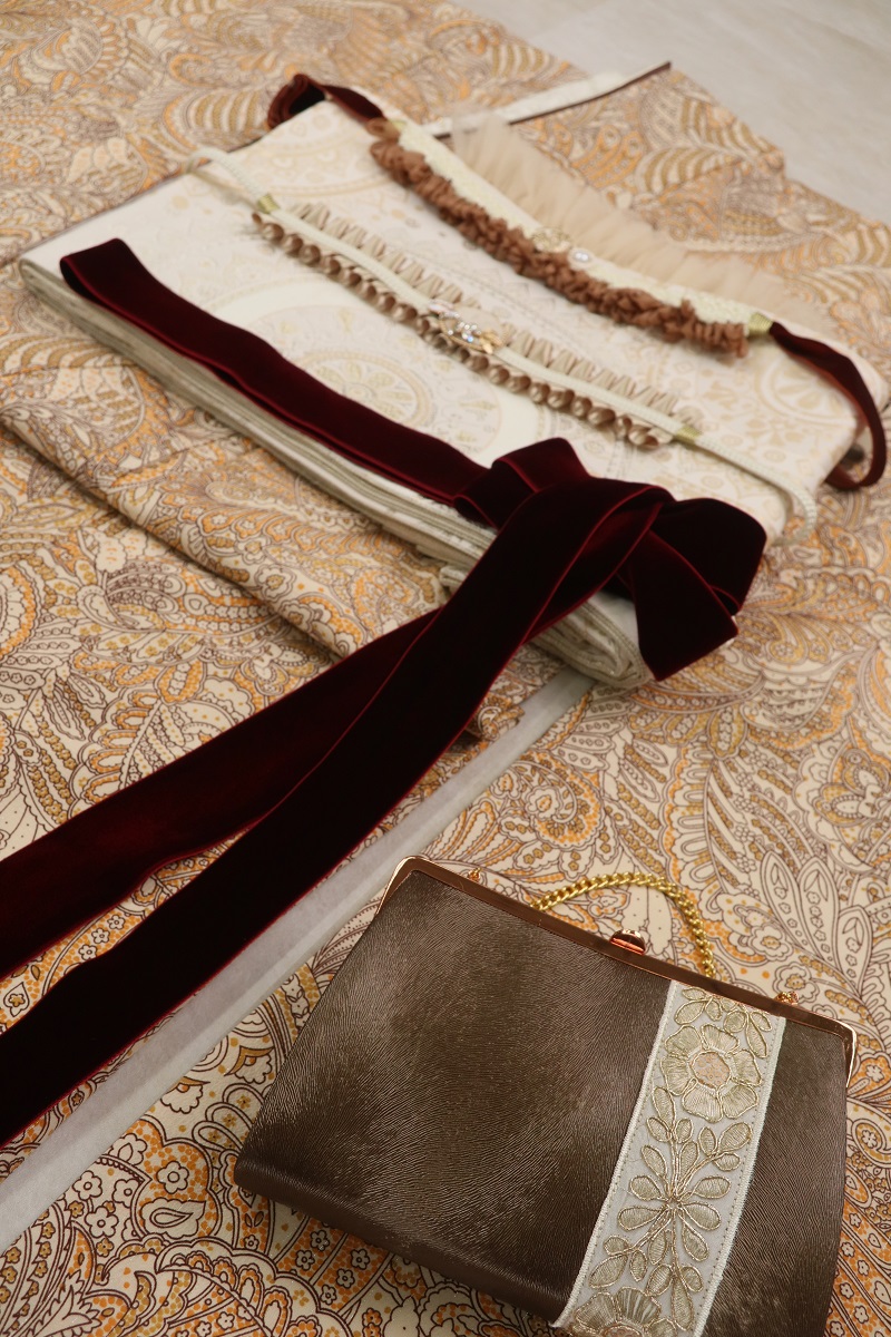 現品限り　合繊振袖　ラフィネオリジナルコーデ - 画像 (2)