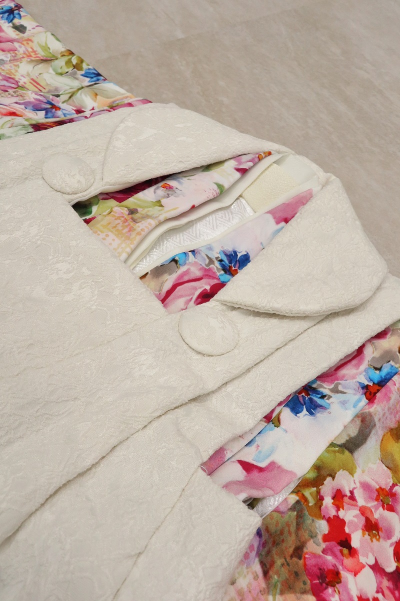 【特別現品】3歳女児被布セット No,「3歳-RTG2408-3f」 - 画像 (3)