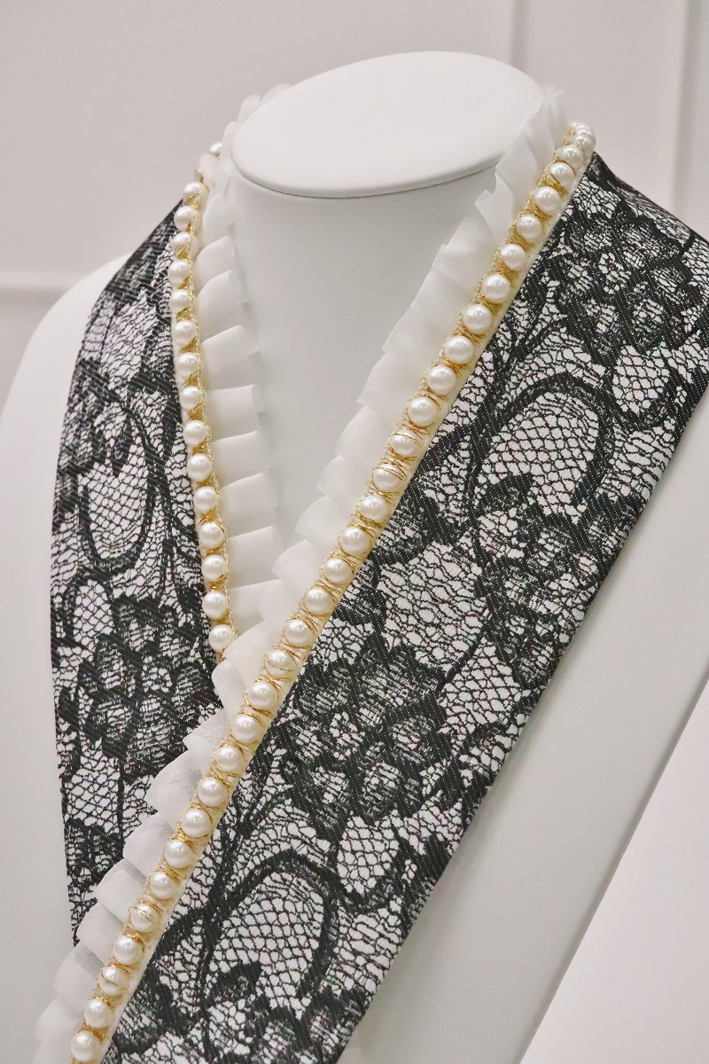 フリルレース&パール重ね衿palefu RKK-2407b 4type - 画像 (14)