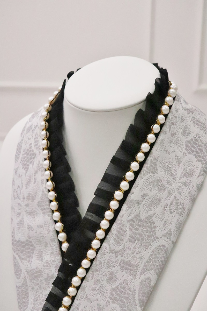 フリルレース&パール重ね衿palefu RKK-2407b 4type - 画像 (10)