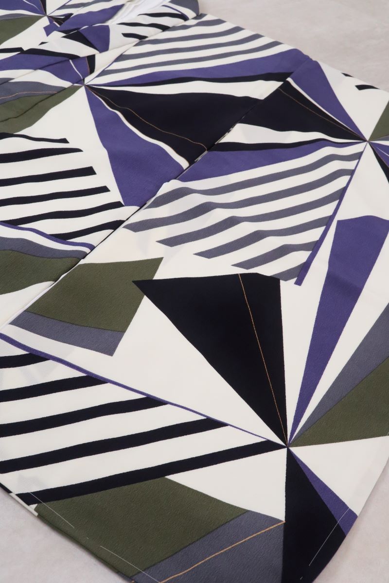 ゆめかんざし7才四つ身「RN2411-a」ネイビー　 - 画像 (3)