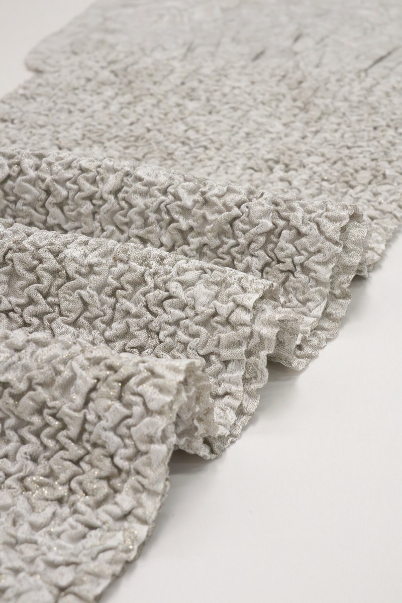 帯揚 ポリ絞り ラメ薔薇 -2色展開- - 画像 (5)