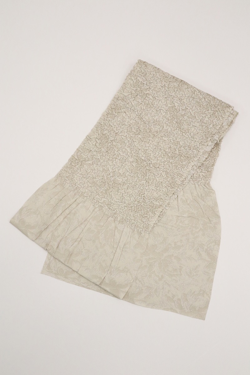 帯揚 ポリ絞り ラメ薔薇 -2色展開- - 画像 (8)