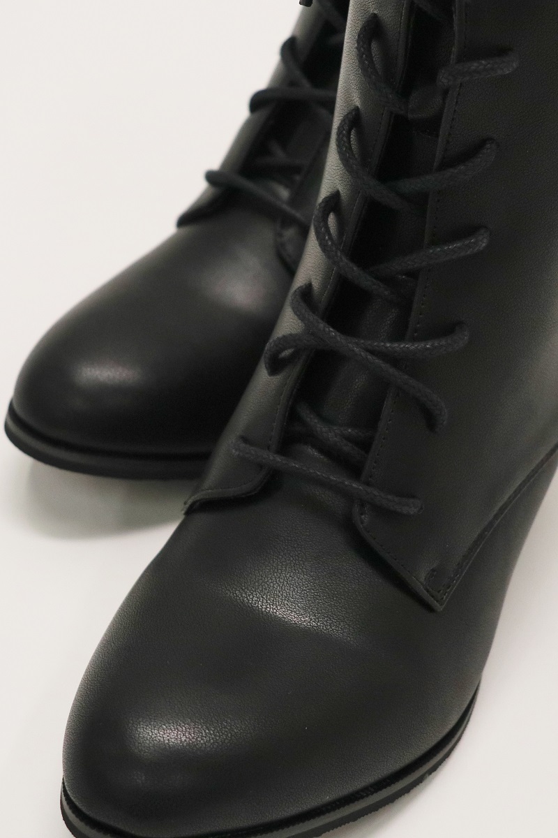 【受注品】レディースブーツ ブラック 【M,L,LL】 - 画像 (3)