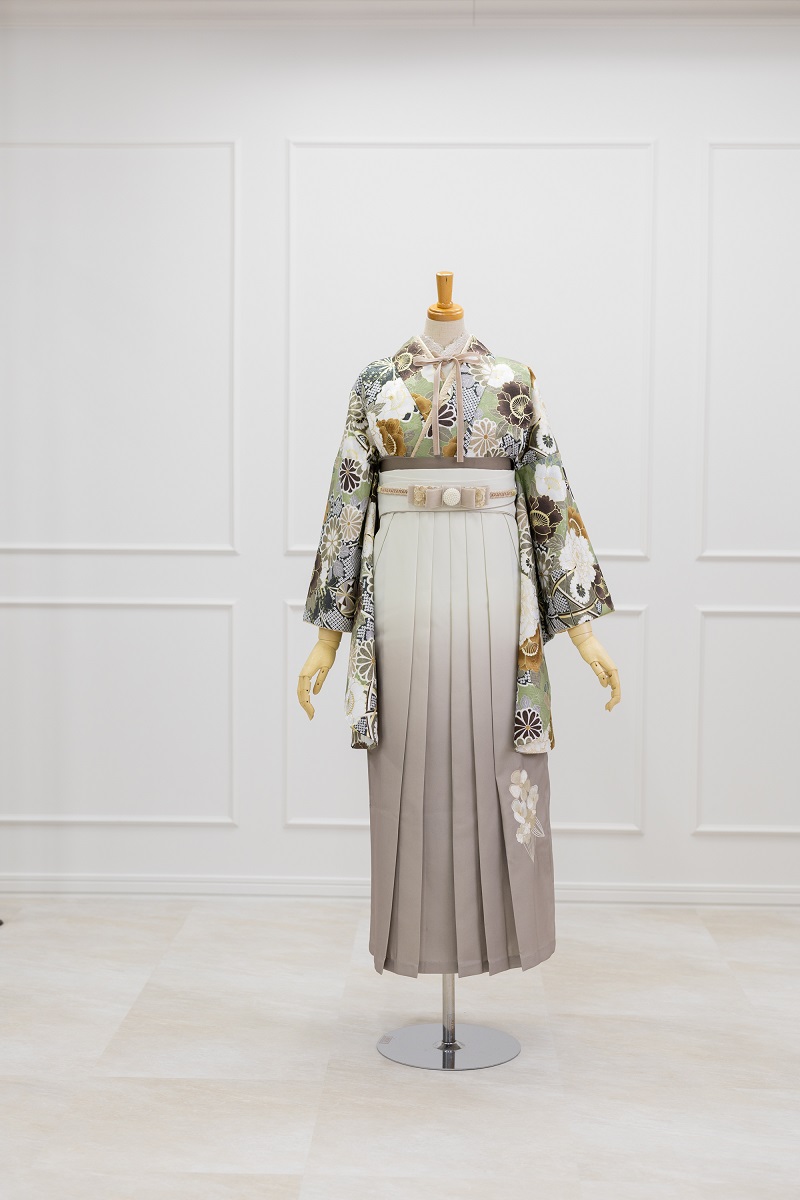 ラフィネモカ卒業袴 ラフィネモカ RH-72【アイボリー】 - 画像 (6)