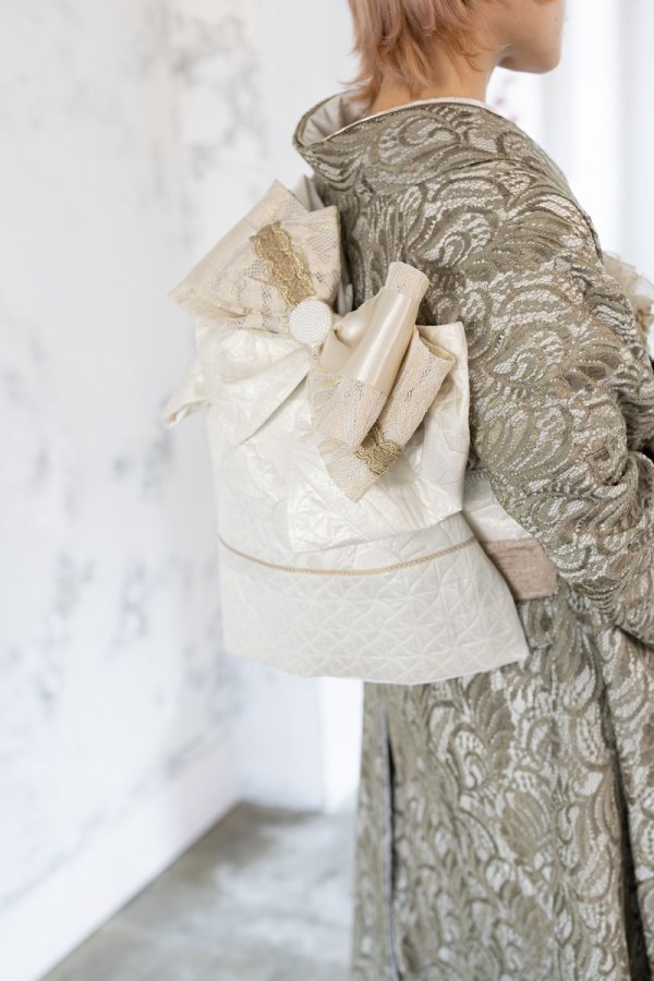 ラフィネモカオリジナル -ゴールドリボン髪飾り- 2Type - 画像 (2)