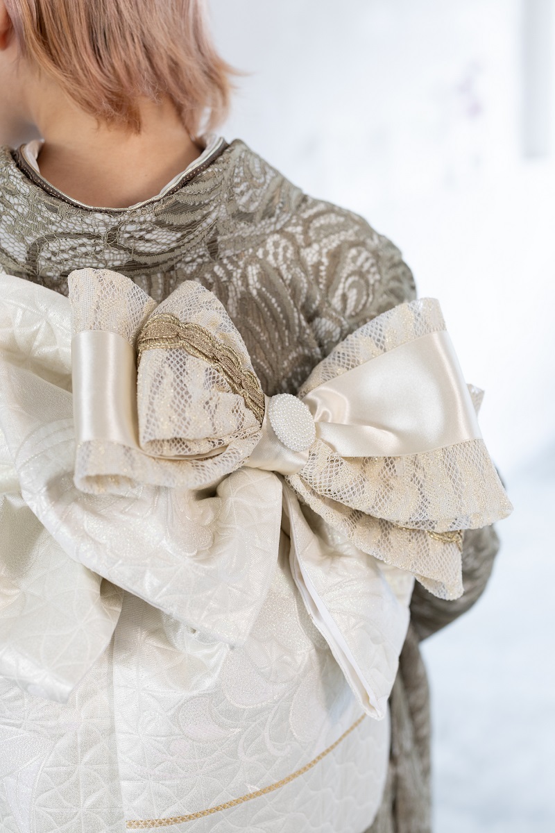 ラフィネモカオリジナル -ゴールドリボン髪飾り- 2Type - 画像 (3)