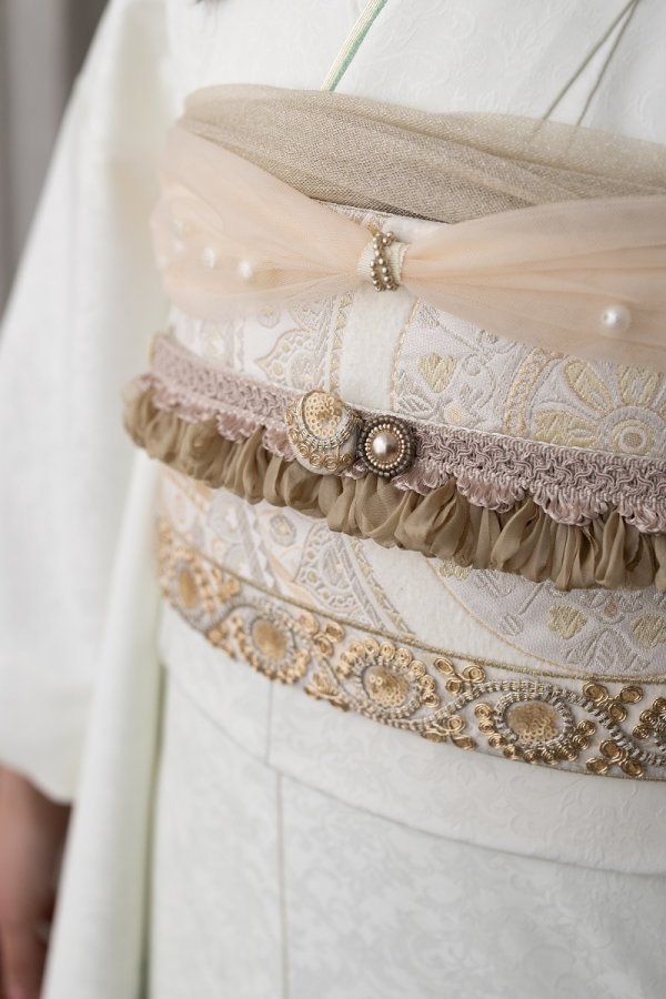 ラフィネモカオリジナル インドレース帯飾り2024 -2色展開- - 画像 (4)