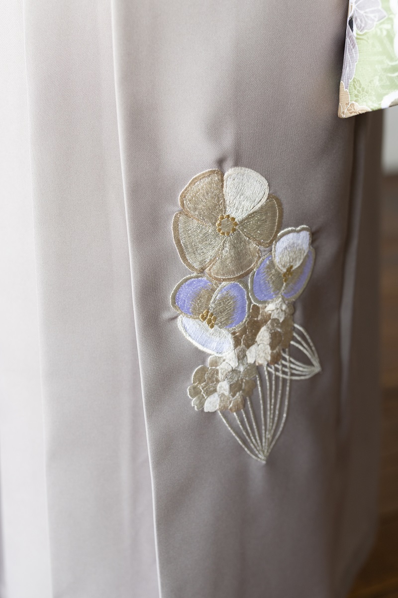 ラフィネモカ卒業袴 ラフィネモカ RH-72【アイボリー】 - 画像 (8)