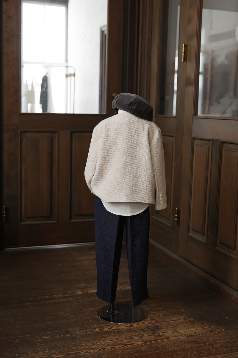 【現品90㎝】キッズタキシード　RT-045　白紺 - 画像 (2)