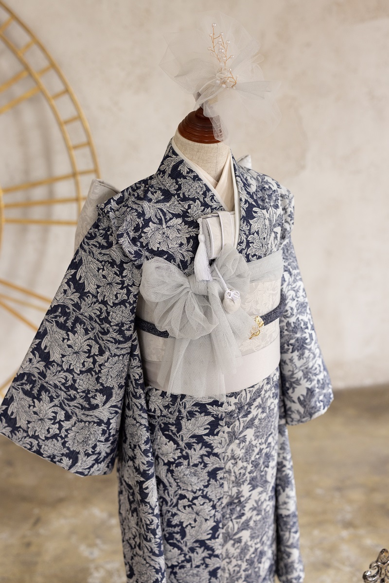 【現品】ラフィネココ 7歳きもの -トワルド・ジュイRC650-A - 画像 (3)