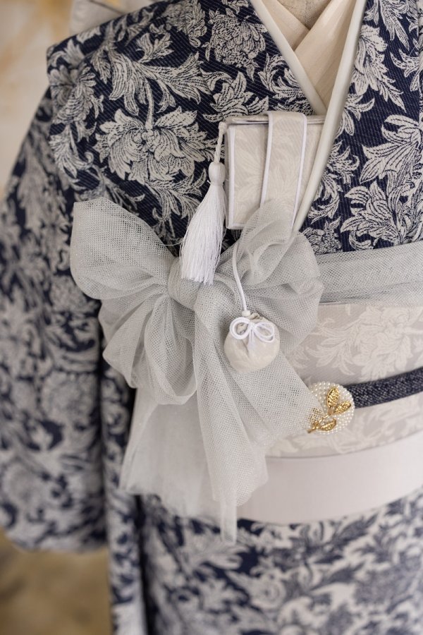 【現品】ラフィネココ 7歳きもの -トワルド・ジュイRC650-A - 画像 (6)