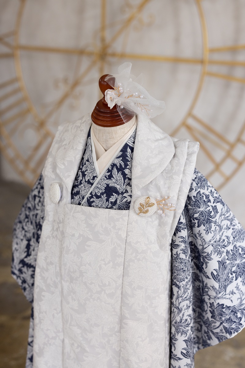 【現品】トワルド・ジュイ-toile de jouy-ファミリー 3歳被布セット RC652-A - 画像 (7)