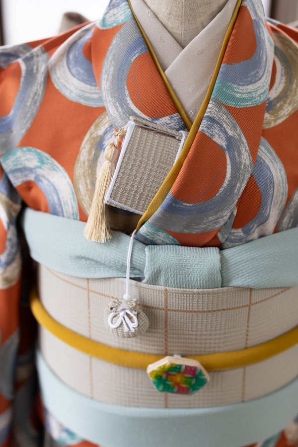 【アウトレット】【現品】ポッピン・ドーナッツ-popin‘ donuts-ファミリー 7歳きもの RC660-A - 画像 (4)