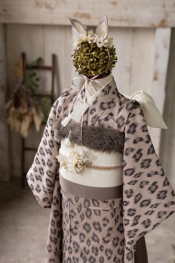 【アウトレット】【現品】ワンダーフォレスト　7歳きもの RC640-A【ピンク】 - 画像 (4)