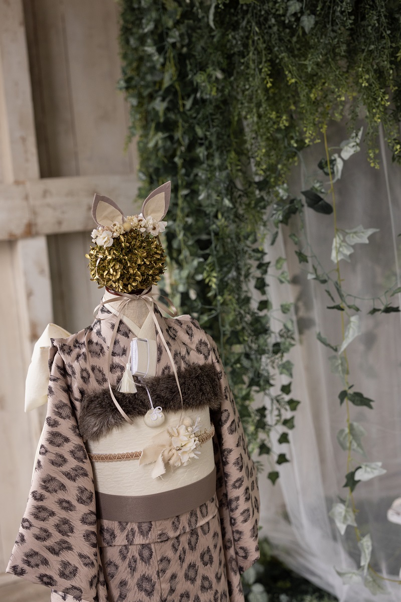 【トルソー現品】ワンダーフォレスト　7歳きもの RC640-A【ピンク】 - 画像 (7)