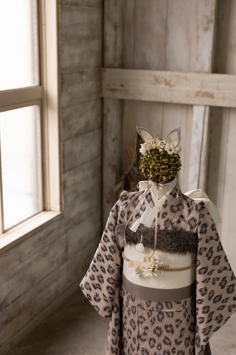 【トルソー現品】ワンダーフォレスト　7歳きもの RC640-A【ピンク】 - 画像 (2)