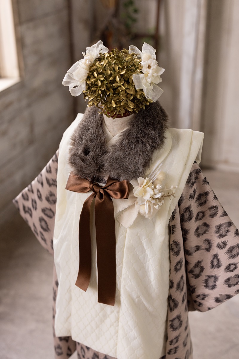 【アウトレット】【現品】ワンダーフォレスト 3歳被布セット RC642-A【ピンク】 - 画像 (3)