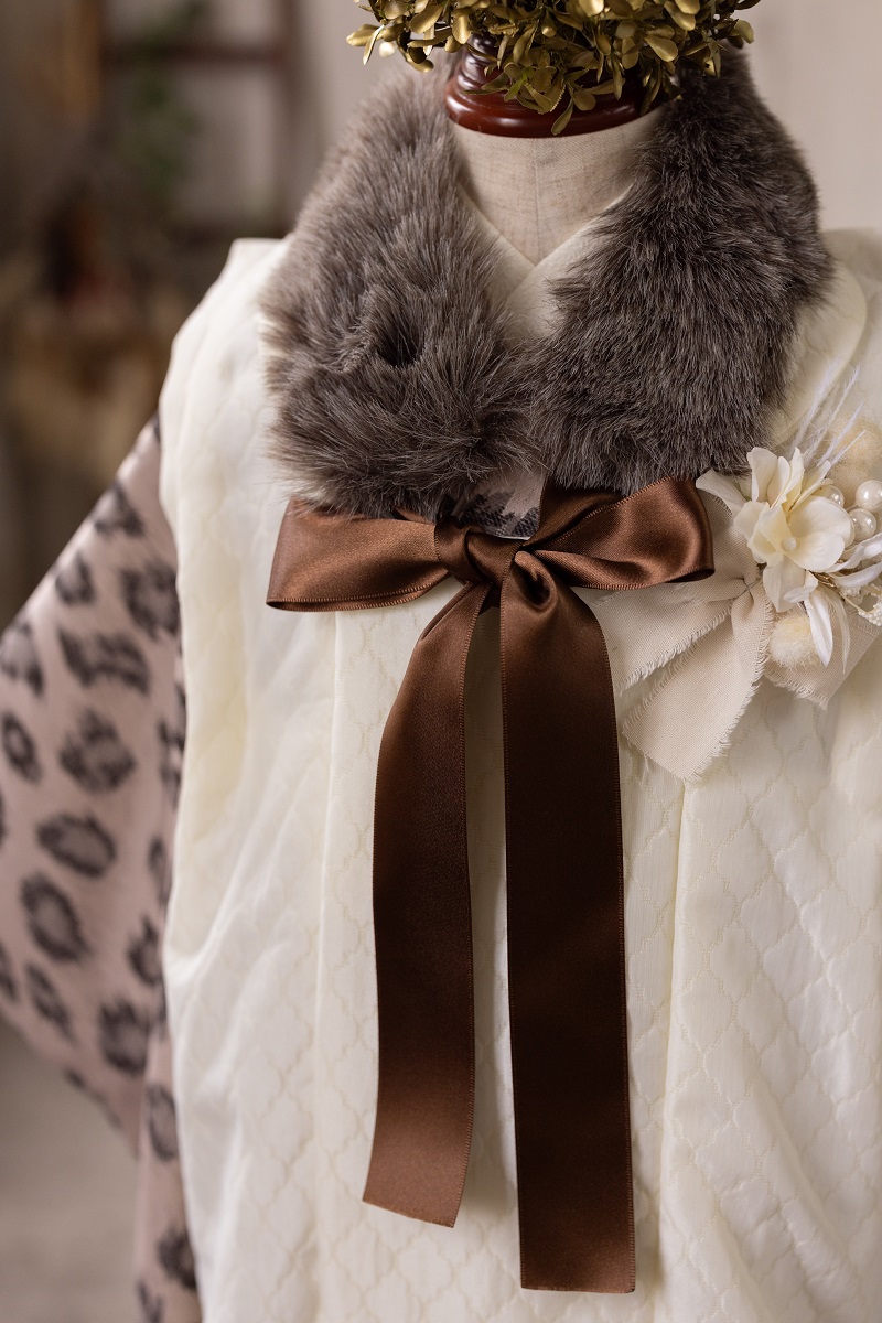 【アウトレット】【現品】ワンダーフォレスト 3歳被布セット RC642-A【ピンク】 - 画像 (4)