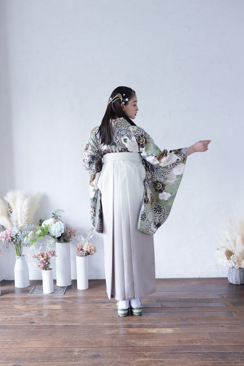 ラフィネモカ卒業袴 ラフィネモカ RH-72【アイボリー】 - 画像 (5)