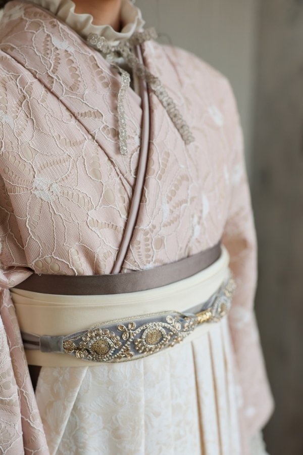 ラフィネモカオリジナル インドレース帯飾り -4色展開- - 画像 (4)