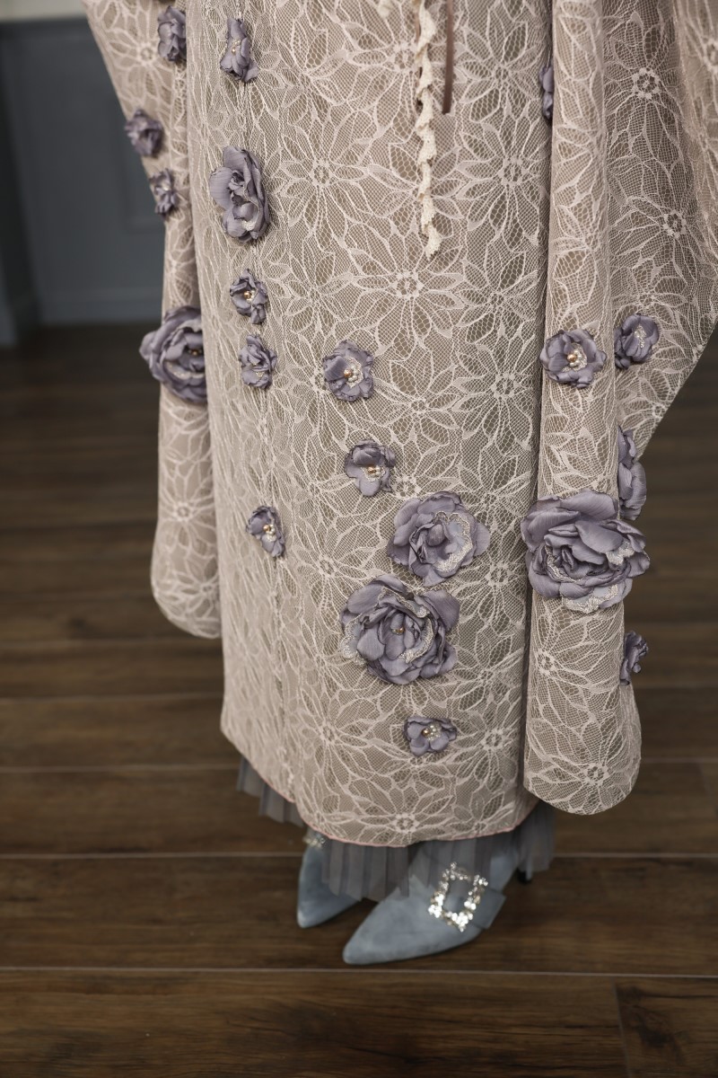 【ｱｳﾄﾚｯﾄ】合繊振袖ラフィネモカ GF-55 -フィオラ・ドール- - 画像 (6)