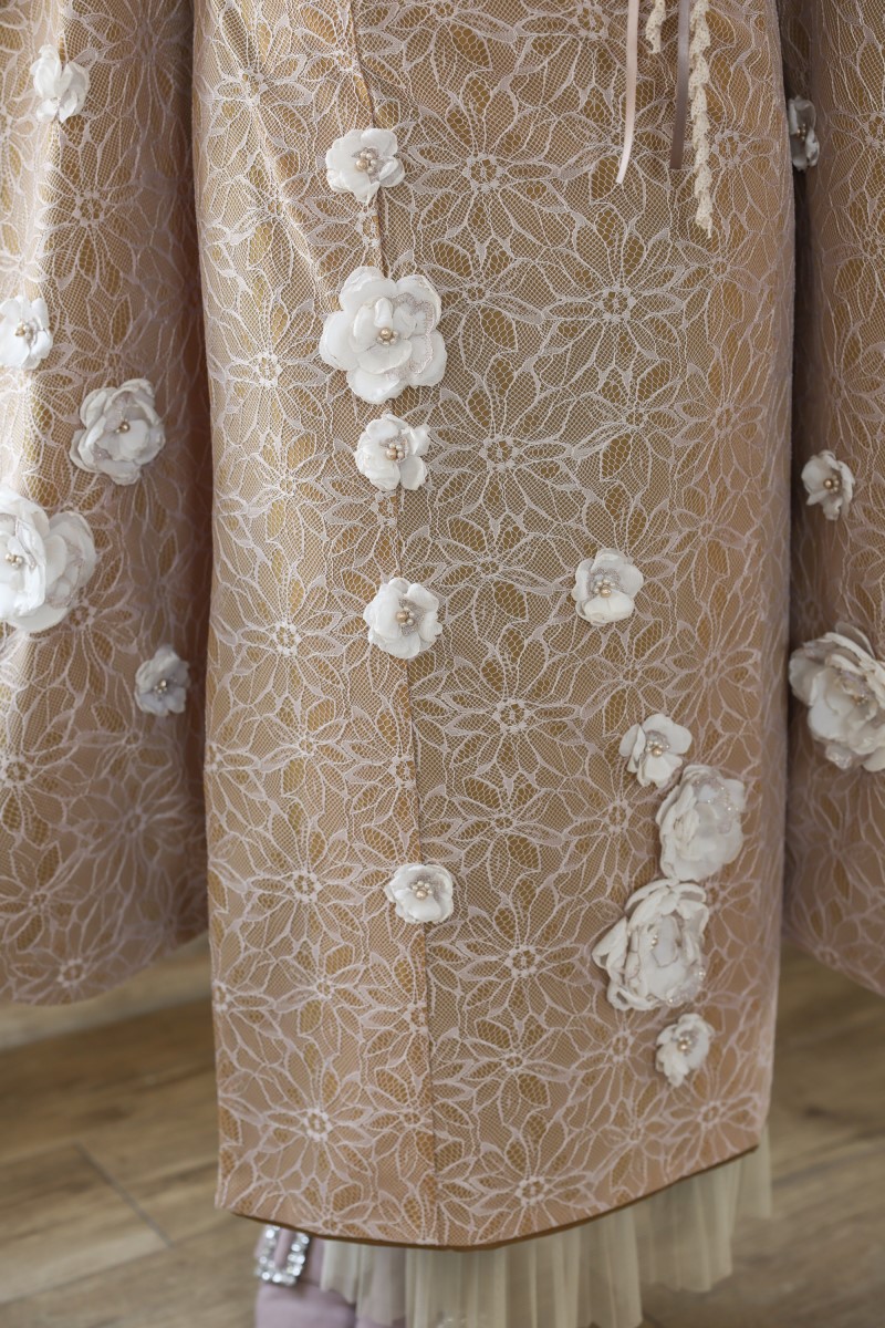 【ｱｳﾄﾚｯﾄ】合繊振袖ラフィネモカ GF-57 -フィオラ・ドール- - 画像 (9)