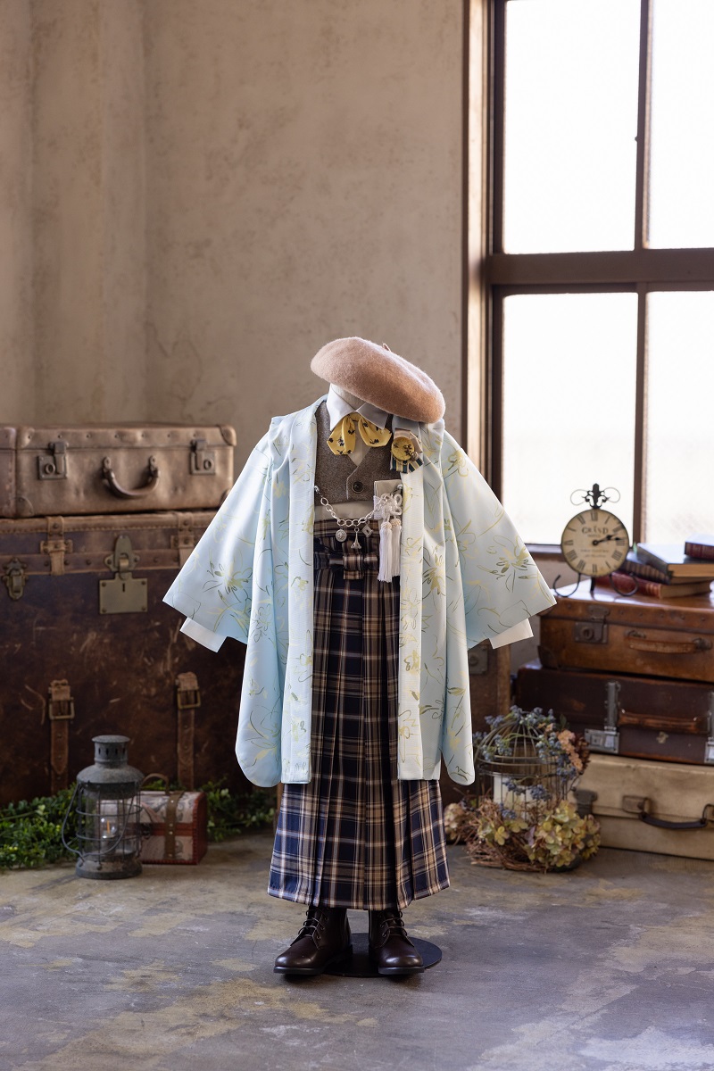 【現品】ドゥ・ギャルソン 男児セット 3歳 /5歳【B:ブルー】