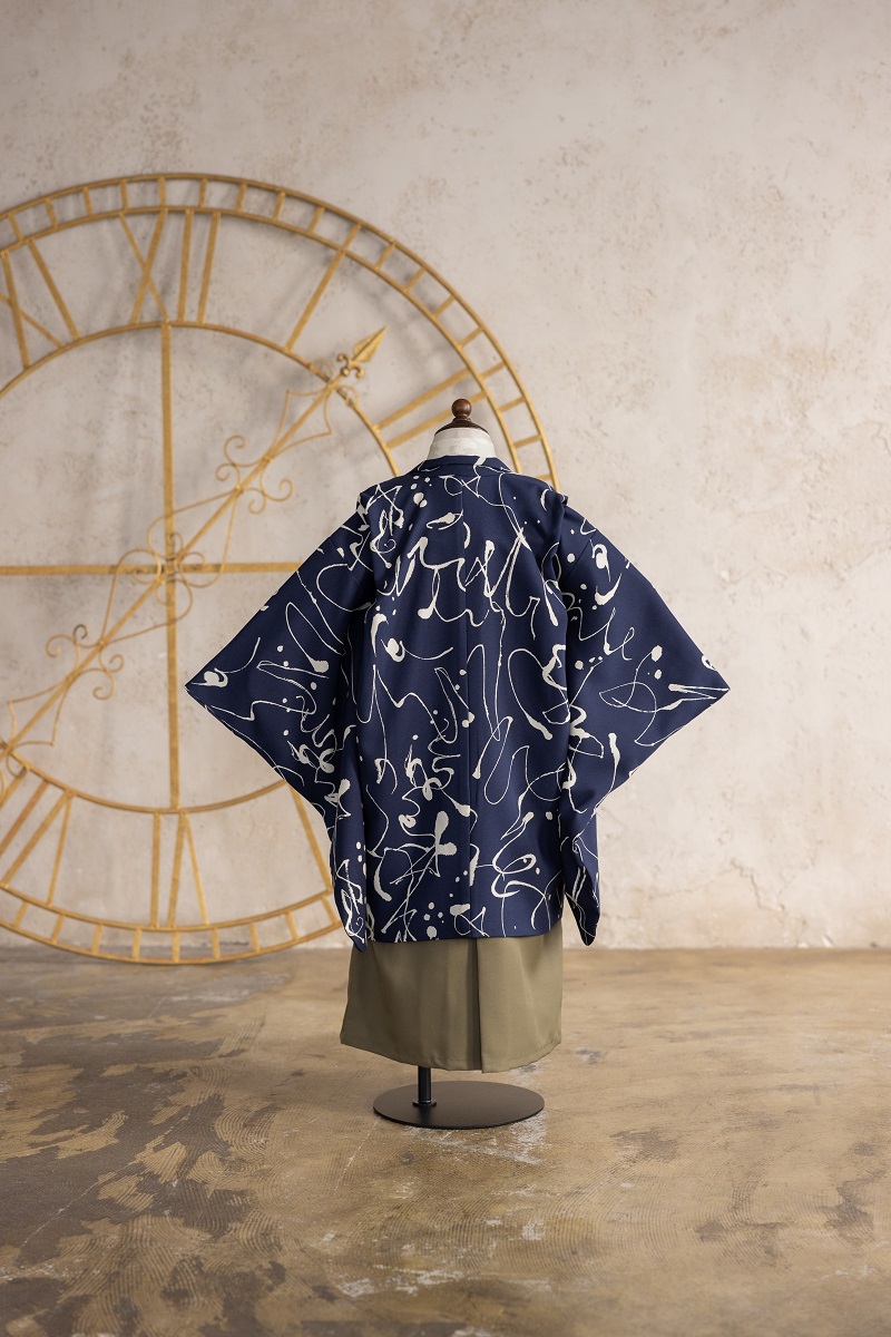 【現品】ラフィネ×花わらべ10歳男児セット-「A:紺」 - 画像 (2)