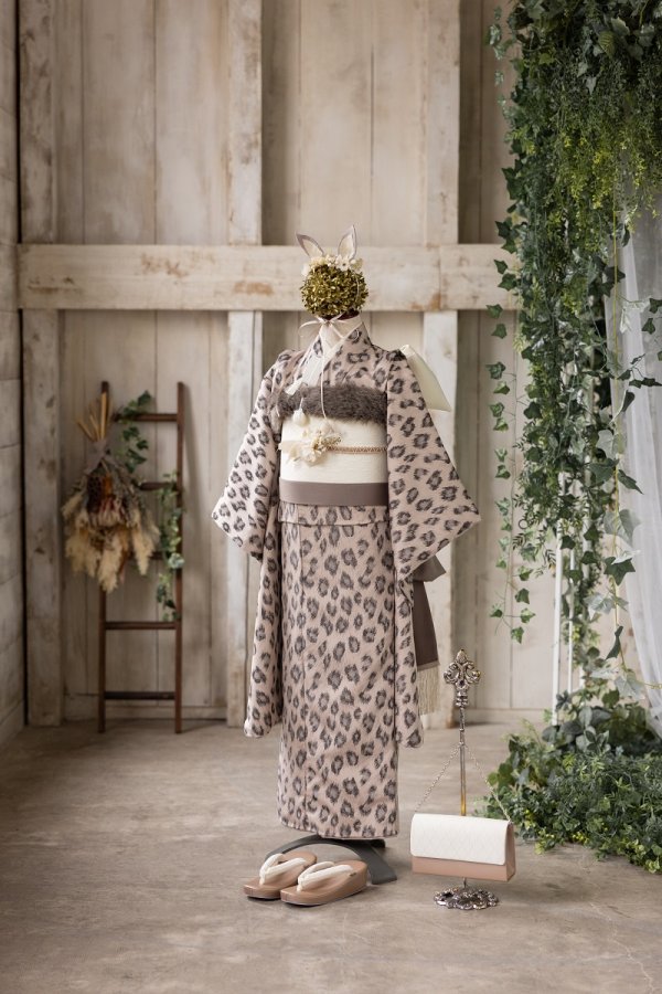 【アウトレット】【現品】ワンダーフォレスト　7歳きもの RC640-A【ピンク】